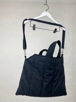 puffer tote no zipper