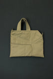 canvas puffer tote no zipper