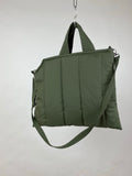 puffer tote no zipper